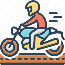 riders, driver, traveler, motorcycle, motorbike, biker, helmet