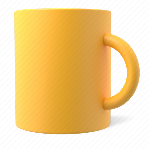 Cup, coffee, tea 3D illustration - Download on Iconfinder