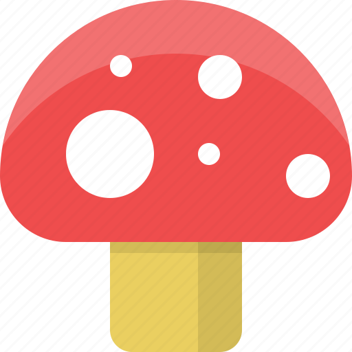 Food, mushroom, nature, plant, poison, mario icon - Download on Iconfinder