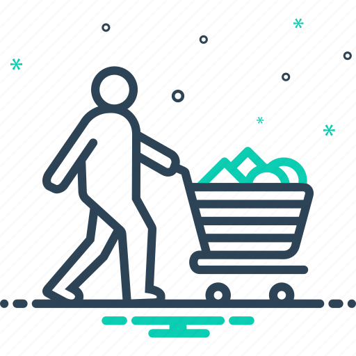 Acquisition, basket, cart, consumable, customer, trolley icon - Download on Iconfinder