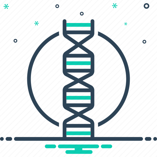 Dna, genetic, helix, molecule, gene, spiral, heredity icon - Download on Iconfinder