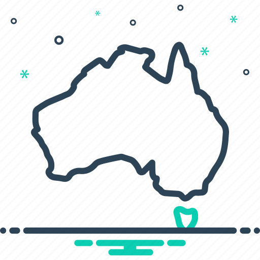 Australian, wallaby, australia, map, landmark, canberra, country icon - Download on Iconfinder