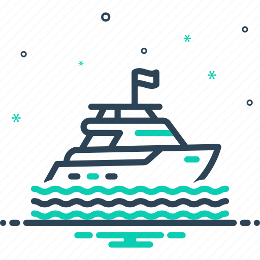 Yacht, sailboat, boat, transport, marine, ship, vessel icon - Download on Iconfinder