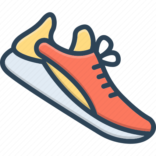 Shoes, run, sport, sneaker, footwear, walking, jogging shoe icon - Download on Iconfinder