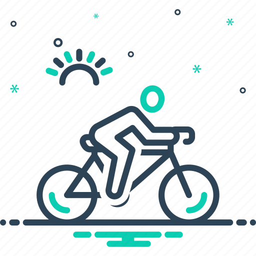 Activity, cycle, bicycle, exercise, competition, race, ride icon - Download on Iconfinder