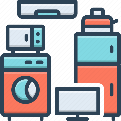 Appliances, device, machine, instument, gadget, household, electronic icon - Download on Iconfinder