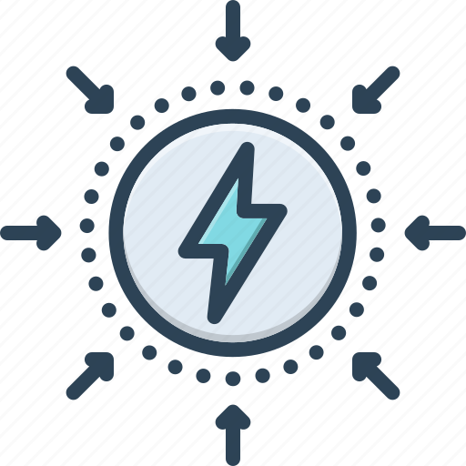 Impacts, effect, bolt, flash, voltage, thunder, electricity icon - Download on Iconfinder
