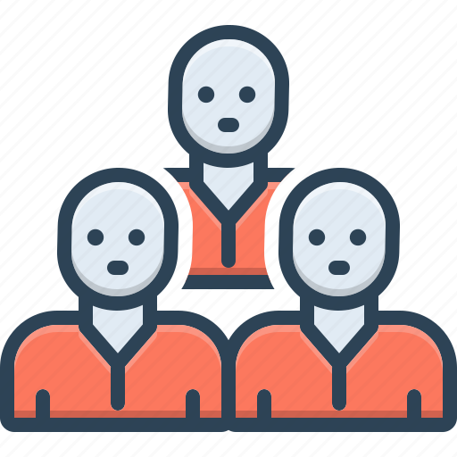 Groups, people, workers, category, first, team, gang icon - Download on Iconfinder