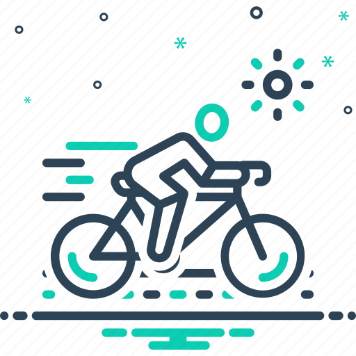 Cycling, round, rotating, wheel, bicycle, fitness, travel icon - Download on Iconfinder