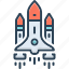 shuttle, rocket, fire, speed, spaceship, space, launch, spacecraft 