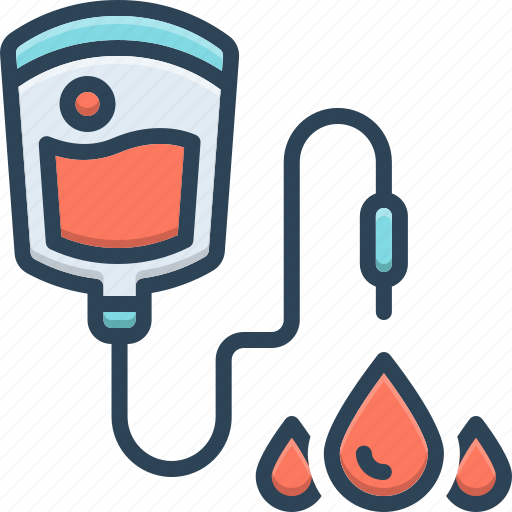 Blood, donation, dropper, humanitarian, intravenous, blood bag, blood transfusion icon - Download on Iconfinder
