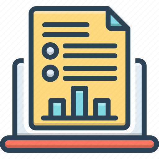 Report, information, accounting, analysis, business, marketing, document icon - Download on Iconfinder