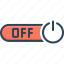 off, switch, toggle, power, slider, electronic, switch off