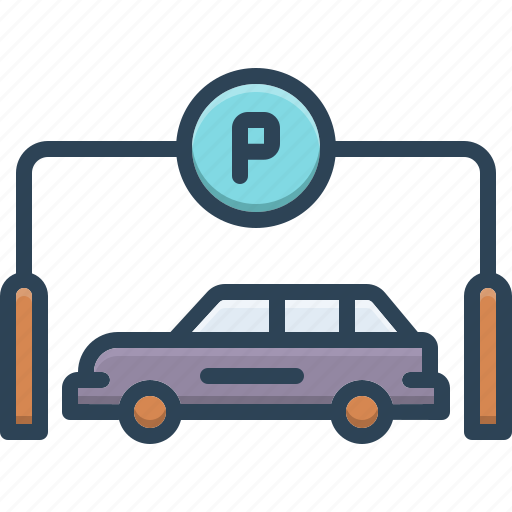 Parking, garage, placeholder, haunt, car, transport, roadsign icon - Download on Iconfinder