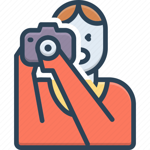 Photographer, photo, camera, photography, shooting, professional, journalist icon - Download on Iconfinder