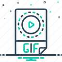 gif, file, video, animation, loader, loading, preloader