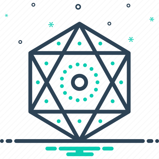 Abstract, geometric, geometry, triangle, polygonal, polygon, hexagon icon - Download on Iconfinder