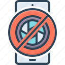 ban, moratorium, sanction, lens, interdiction, camera, prohibit, do not use