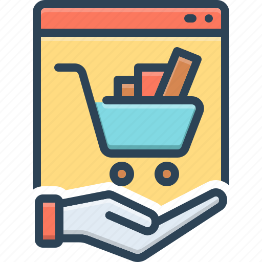 Bought, purchase, website, buy, customer, trolly, marketing icon - Download on Iconfinder