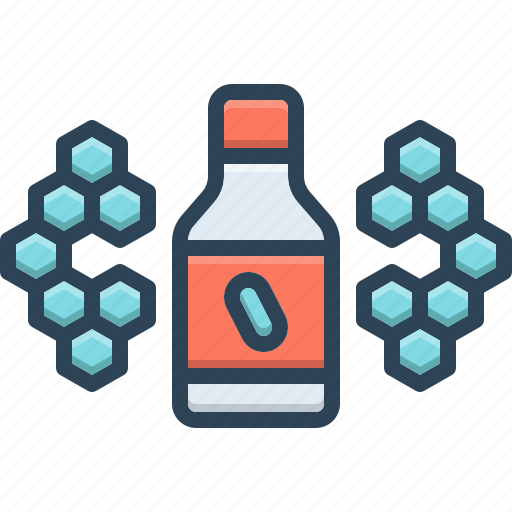Hydrocodone, narcotic, analgesic, molecule, chemistry, chemical, drug icon - Download on Iconfinder