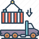 imports, logistics, cargo, transport, export, port crane, container loading