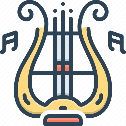 Symphony, music, concert, orchestra, staves, tone, melody icon - Download on Iconfinder