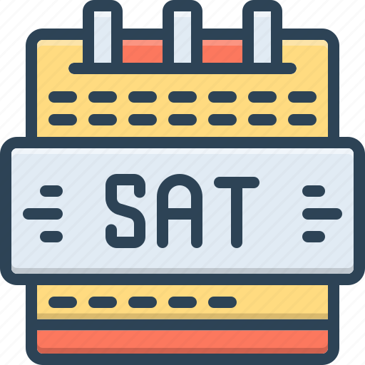 Sat, saturday, calendar, weekend, reminder, schedule, agenda icon - Download on Iconfinder
