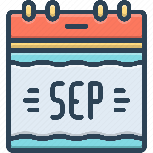 Sep, calendar, date, month, september, reminder, yearly icon - Download on Iconfinder