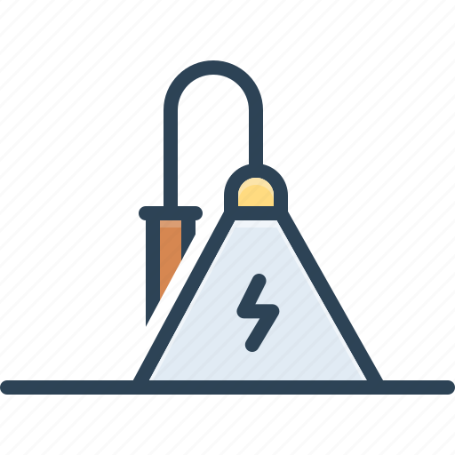 Lightning, voltage, danger, warning, energy, volt, electricity icon - Download on Iconfinder