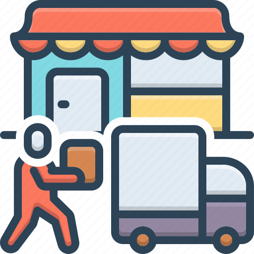 Suppliers, seller, truck, export, import, deliver, warehouse icon - Download on Iconfinder