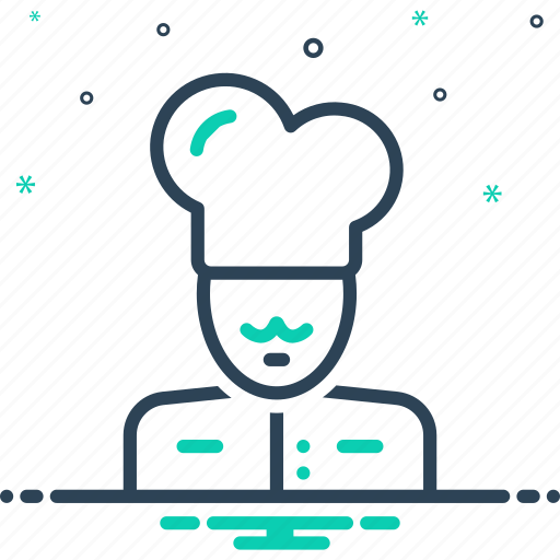 Baker, chef, cook, cooking, masterchief, occupation, professional icon - Download on Iconfinder