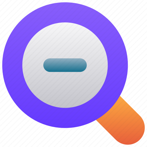 Zoom out, zoom, magnifier, search, find icon - Download on Iconfinder