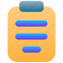 clipboard, document, file, report, business, paper 