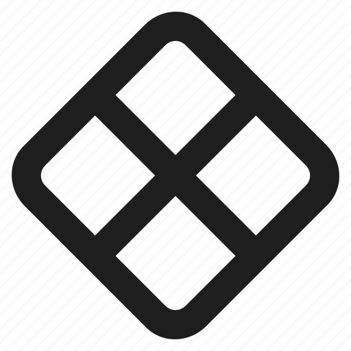 Block, diagonal icon - Download on Iconfinder on Iconfinder