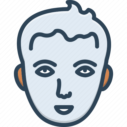 Face, head, male, noodle, portrait, profilehuman, skull icon - Download on Iconfinder
