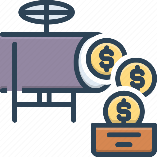 Cash, currency, income, investment, money, money flow, revenues icon - Download on Iconfinder