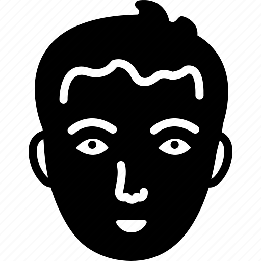 Boy, face, head, male, noodle, portrait, profilehuman icon - Download on Iconfinder