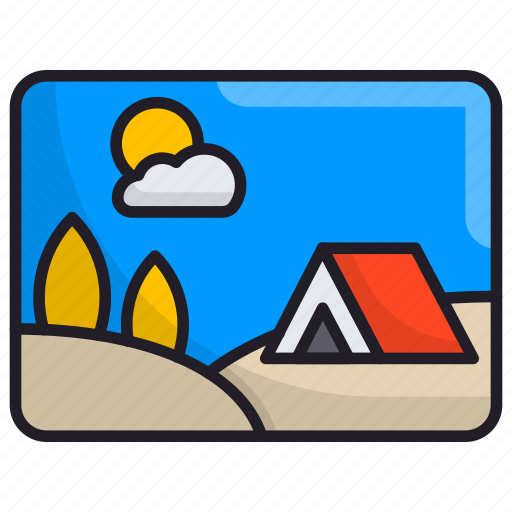 Tourism, beautiful, mountain, nature icon - Download on Iconfinder