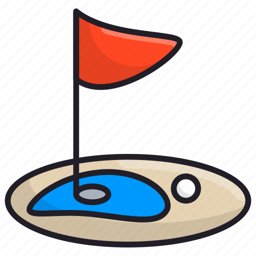 Play, competition, golfing, ball, nature icon - Download on Iconfinder
