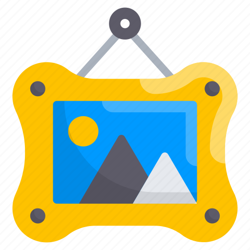 Decoration, photo, interior, picture, frame icon - Download on Iconfinder