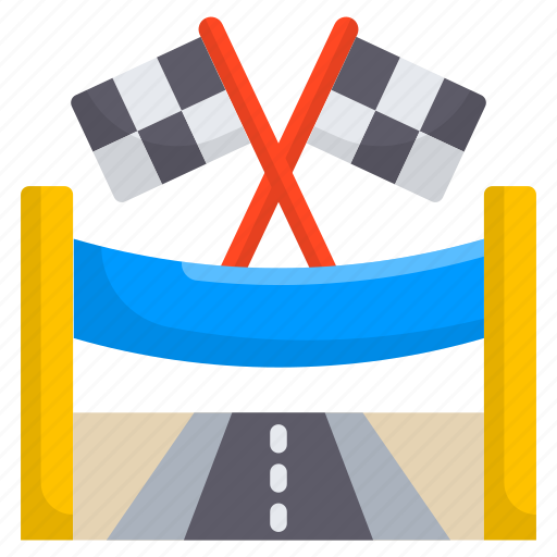 Finish, flag, start, winner, race icon - Download on Iconfinder
