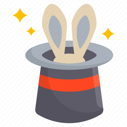 Cartoon, performance, rabbit, bunny, surprise icon - Download on Iconfinder