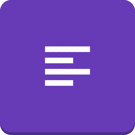 Align, document, edit, left, material design, text icon - Download on Iconfinder
