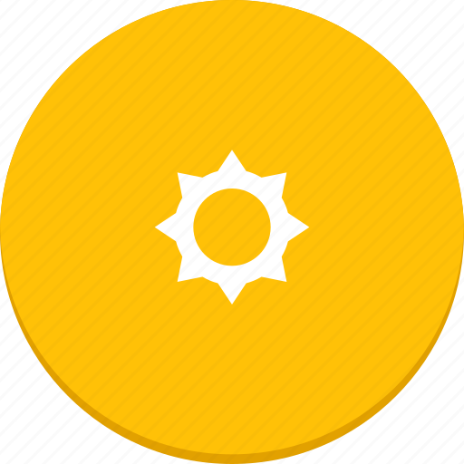 Forecast, sun, weather, material design, sunny icon - Download on Iconfinder
