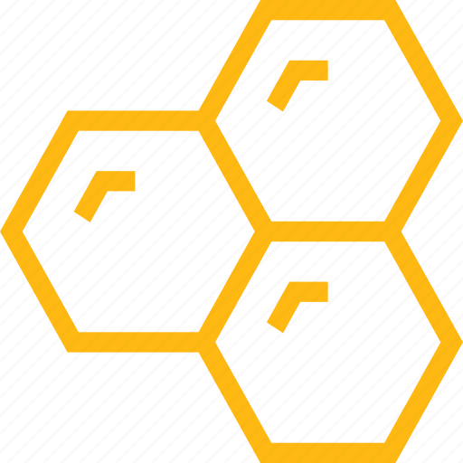 Apiculture, beekeeping, bees, hexagon, honeycomb, pattern, sweet icon - Download on Iconfinder