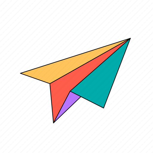 Paper, plane, delivery, express, freedom, message icon - Download on Iconfinder