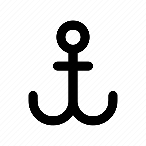 Fishing hook, ship dock, anchor icon - Download on Iconfinder