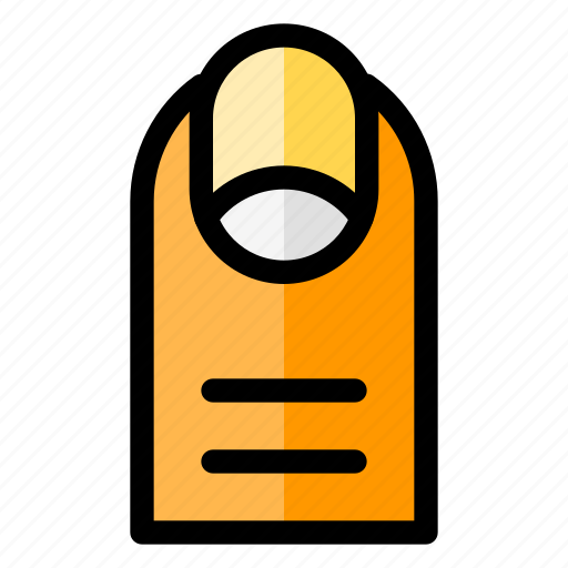 Finger, human, nail, organ icon - Download on Iconfinder
