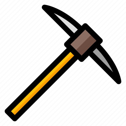 Mine, mining, pickaxe, tool icon - Download on Iconfinder