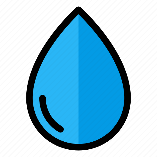 Drop, liquid, rain, water, wet icon - Download on Iconfinder